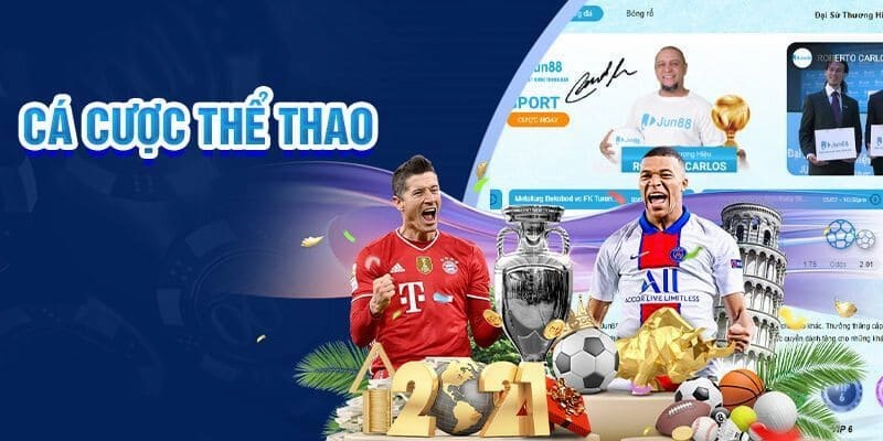 Các sản phẩm có tại trang cá độ thể thao Jun88